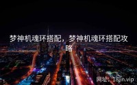 梦神机魂环搭配，梦神机魂环搭配攻略