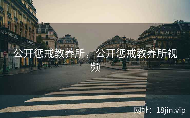 公开惩戒教养所，公开惩戒教养所视频