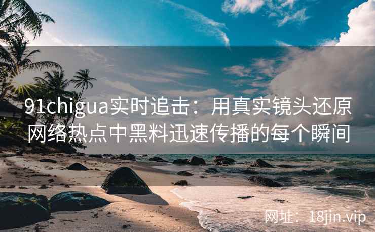 91chigua实时追击：用真实镜头还原网络热点中黑料迅速传播的每个瞬间