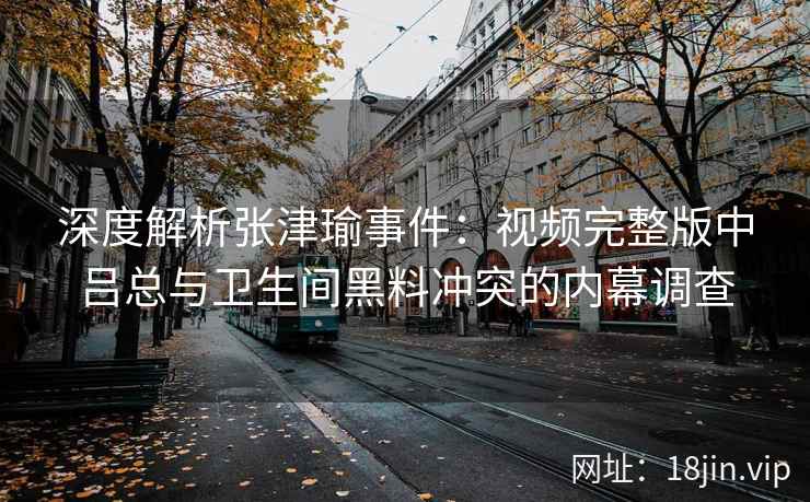 深度解析张津瑜事件：视频完整版中吕总与卫生间黑料冲突的内幕调查